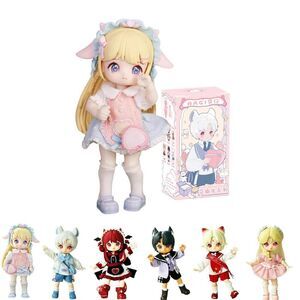 Bjd Dolls Blind Box For Girls Surprise Gifts, Random Design Kawaii Series Colle